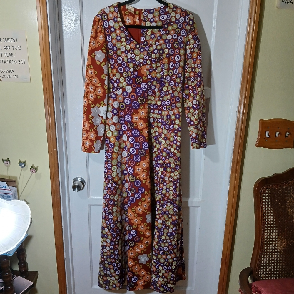 Multicolor dress, no brand size 13/14